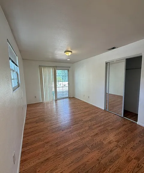 Bedroom #1 (sliding door to backyard)