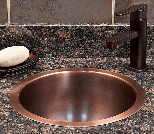 Bathroom copper sunks