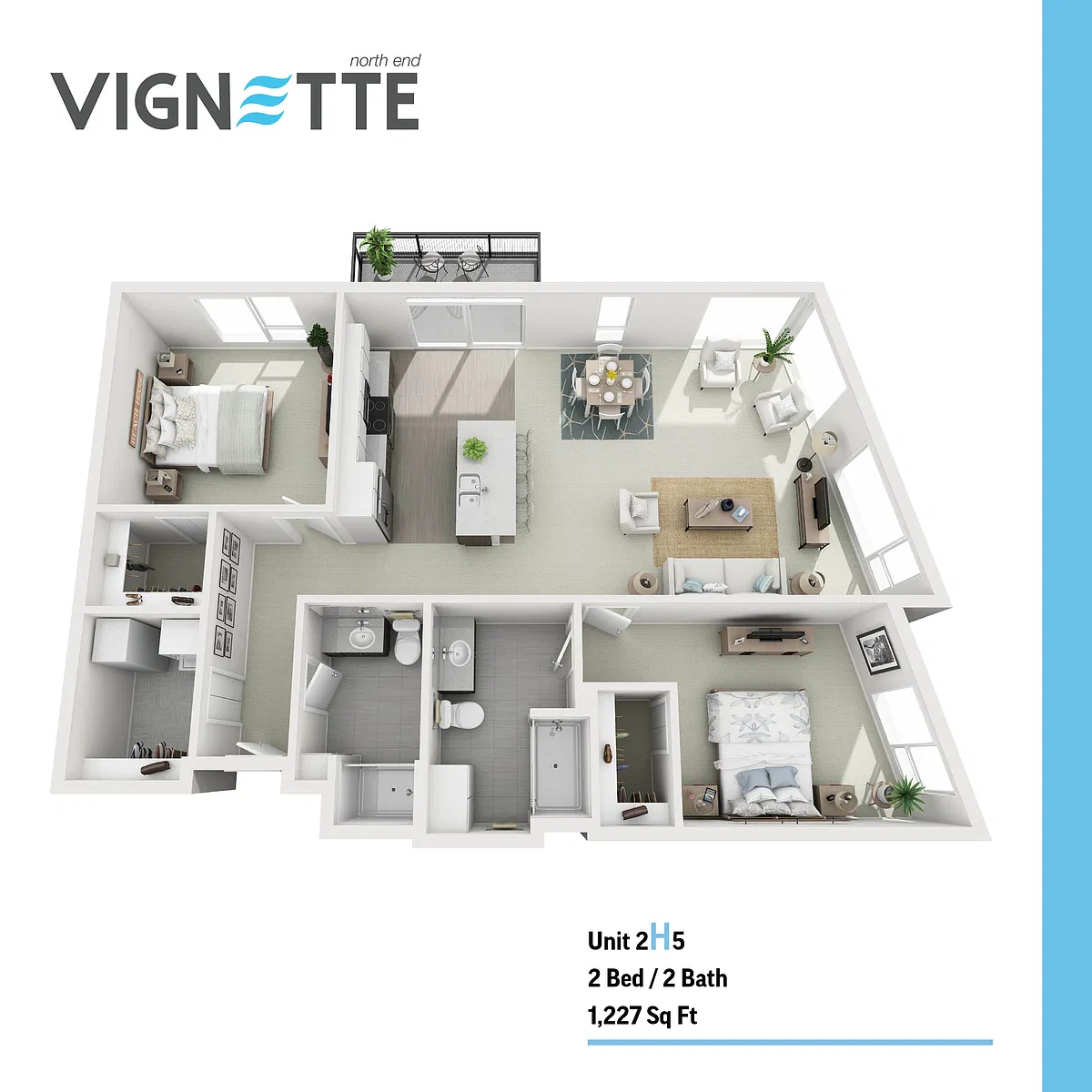 Floor plan 2H5
