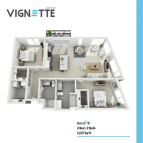 Floor plan 2H5