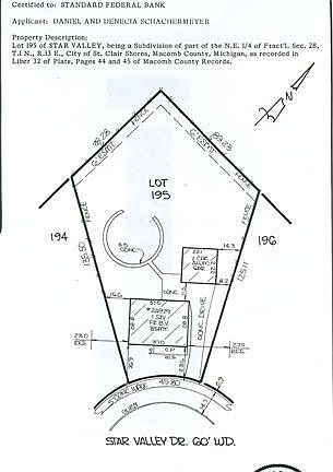 Back Yard Drawing