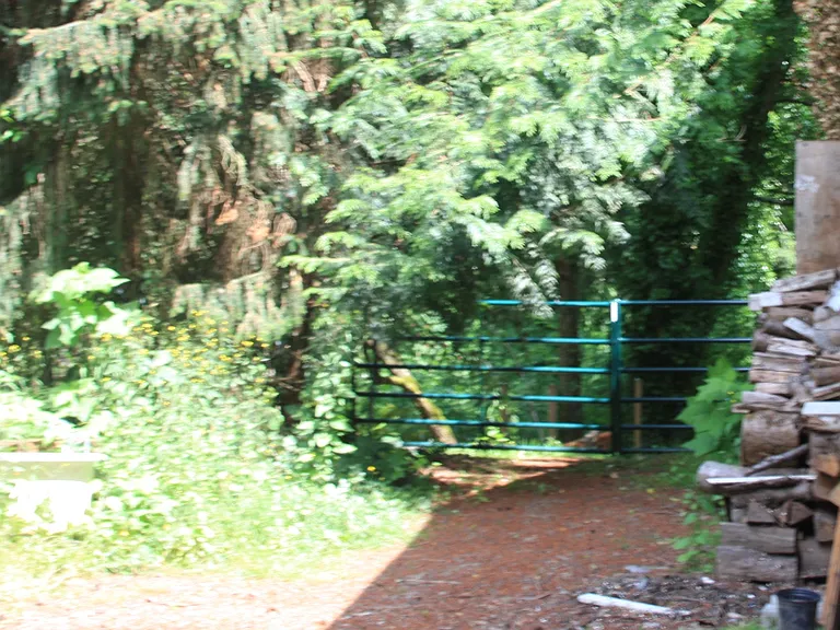Lot is fenced