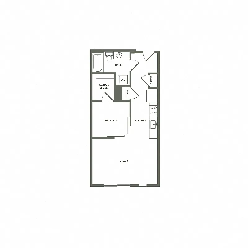 Floor plan Maple - Open A01