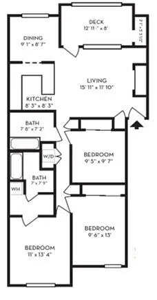 Floor plan Goldenrod