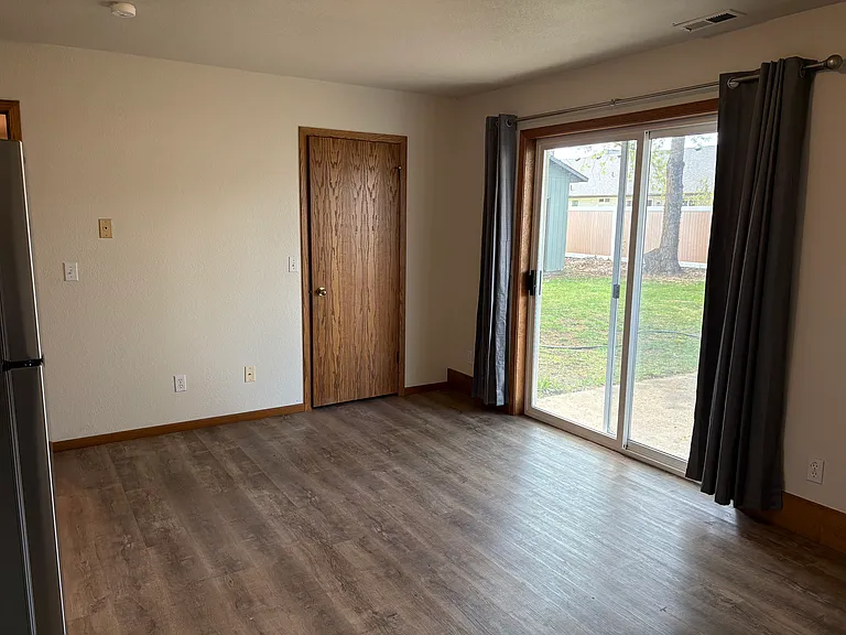 Living area and entrance