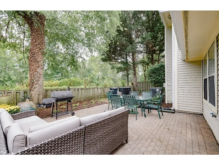 Private patio ( comes unfurnished)