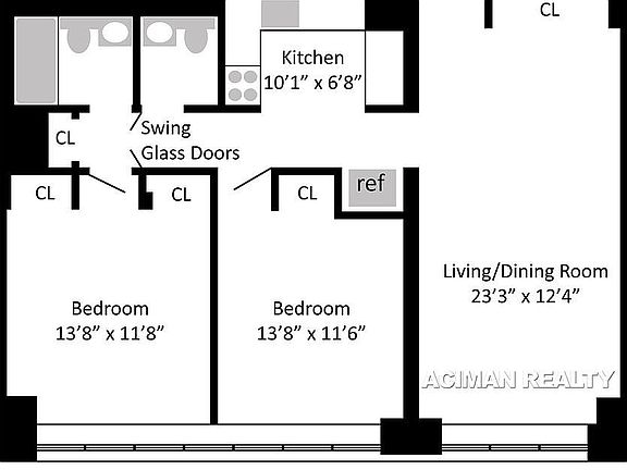 3rd image of 301 Cathedral Pkwy #16H