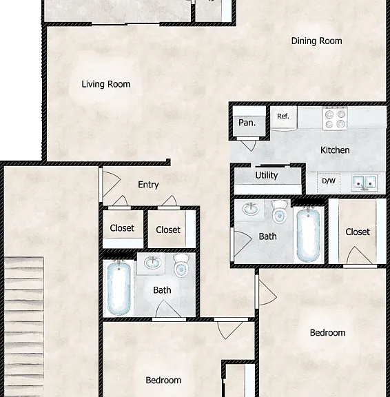 Rachel Floorplan Diagram