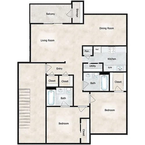 Floor plan Rachel