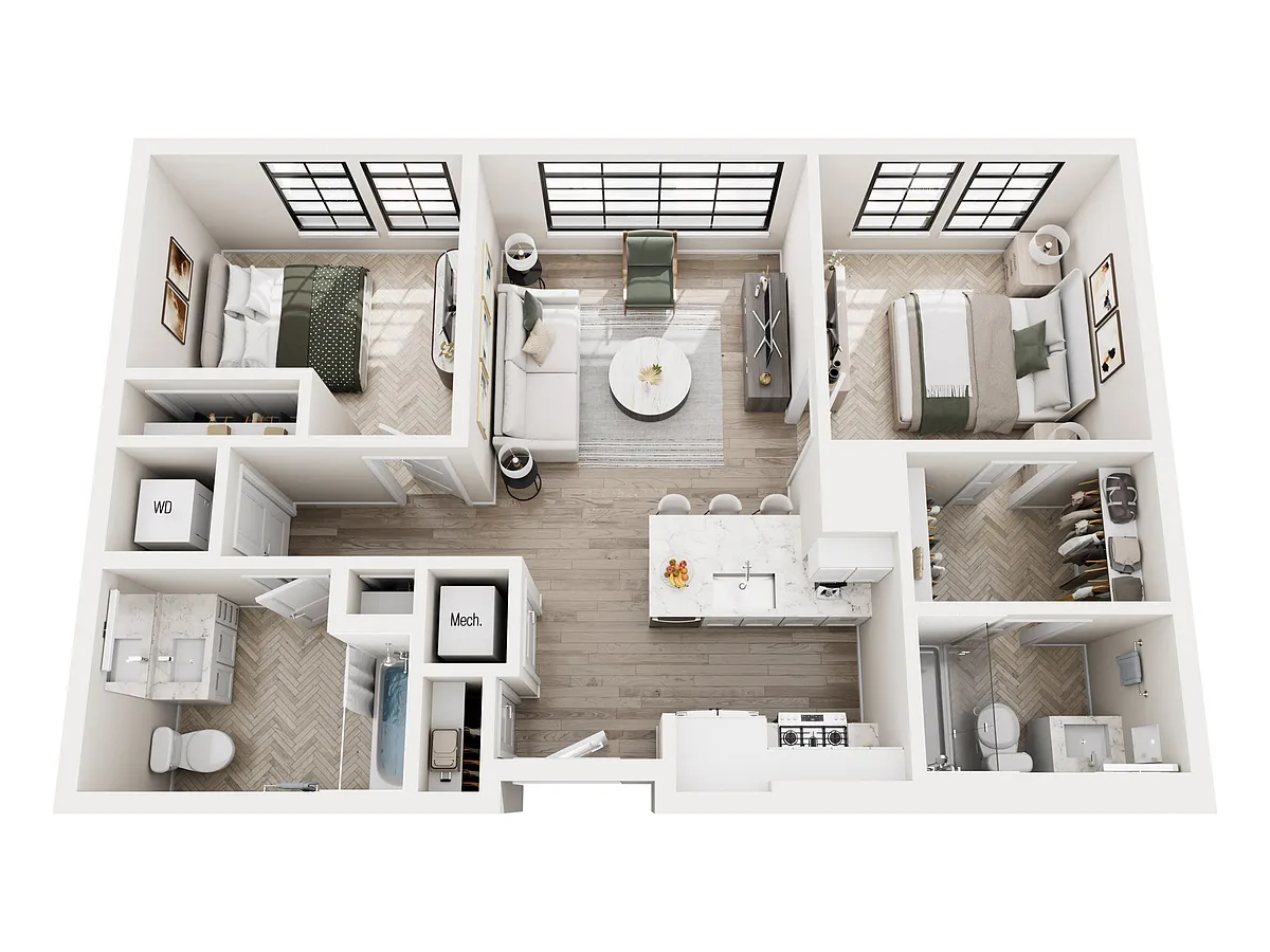 Floor plan B2