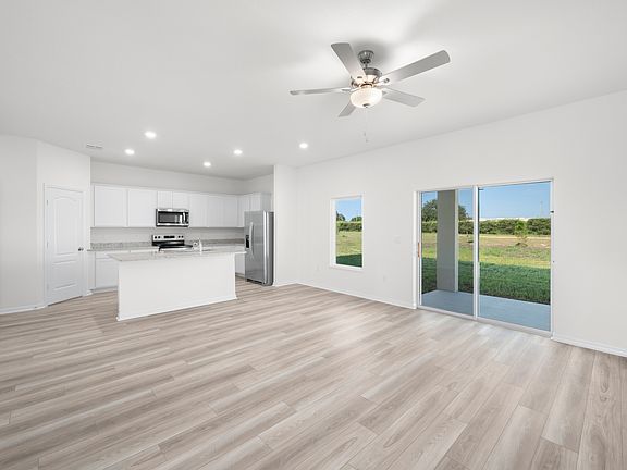 Open concept perfect for hosting