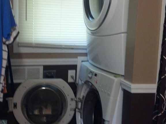 Duet washer and dryer