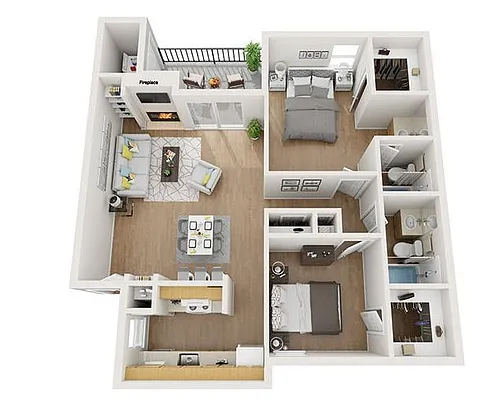 Floor plan Brushy Creek