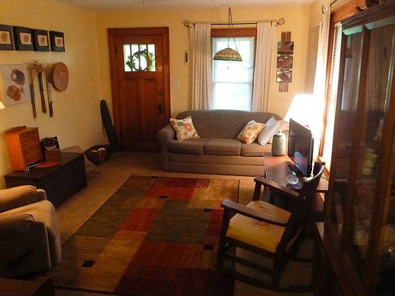 Living Room with Beautiful Original Woodwork