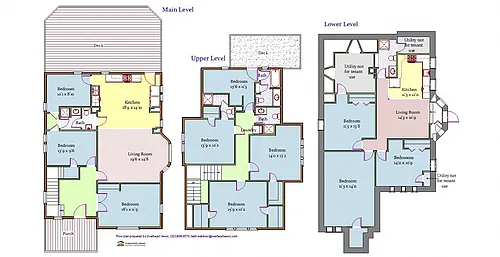 Floor plan 10 Bed 6 Bath