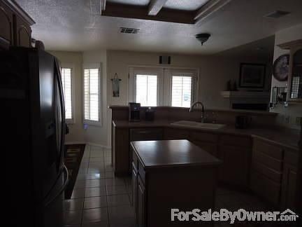 Kitchen and back door