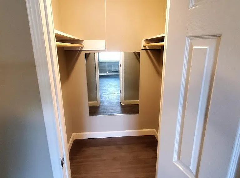 Master walk-in closet