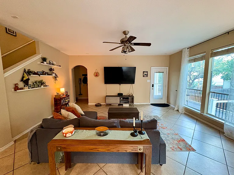 Living Room - furnished