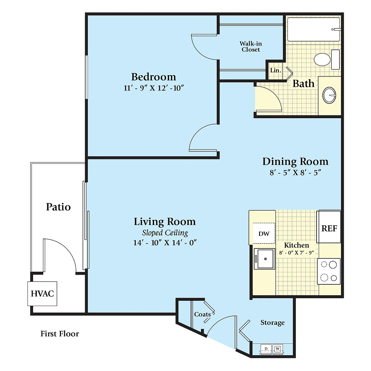 Floor plan The Aspen