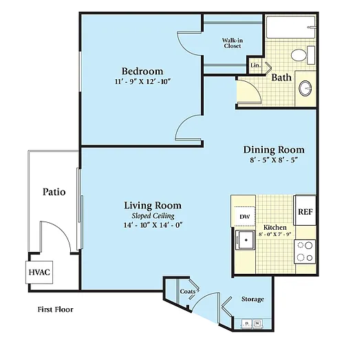 Floor plan The Aspen