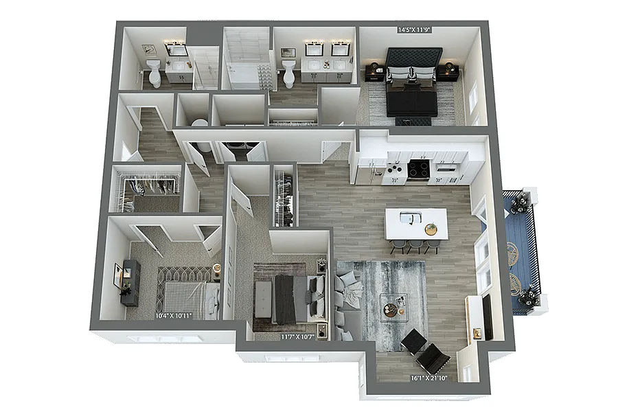 Floor plan Winfield