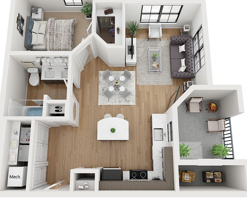 2nd image of 610 E Wells Branch Pkwy #2208