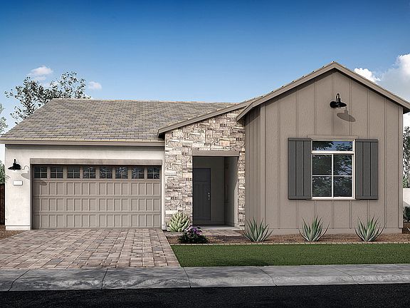 Calderwood Plan Farmhouse Exterior Style C
