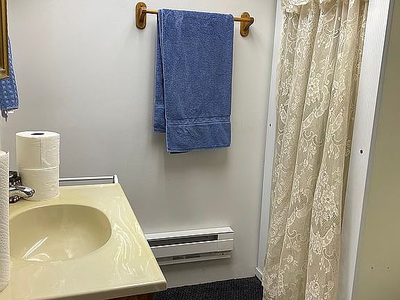 Bath in detached garage