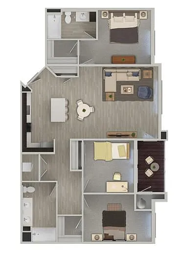 Floor plan 3A