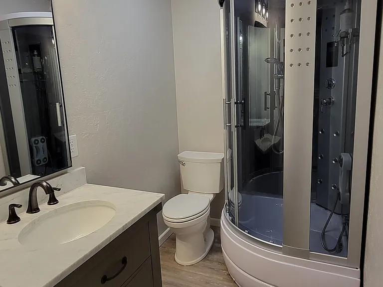 Bathroom off of Primary Bedroom