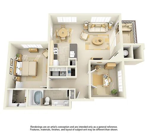 Floor plan A1D