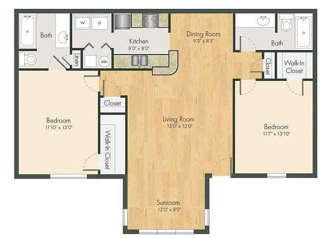 Floor plan B1