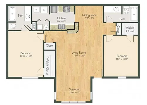 Floor plan B1