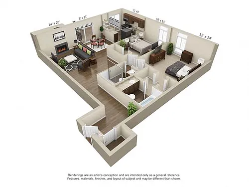 Floor plan B1
