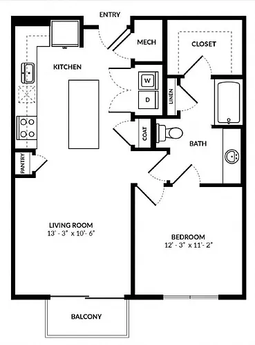 Floor plan A6
