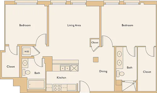 Floor plan 2B