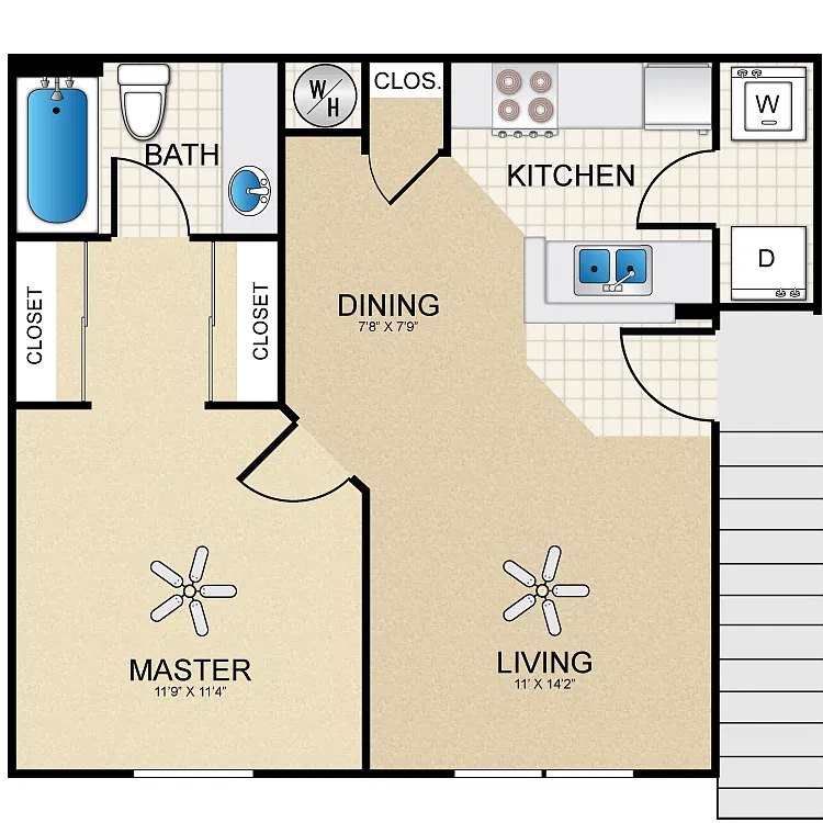 Floor plan A1