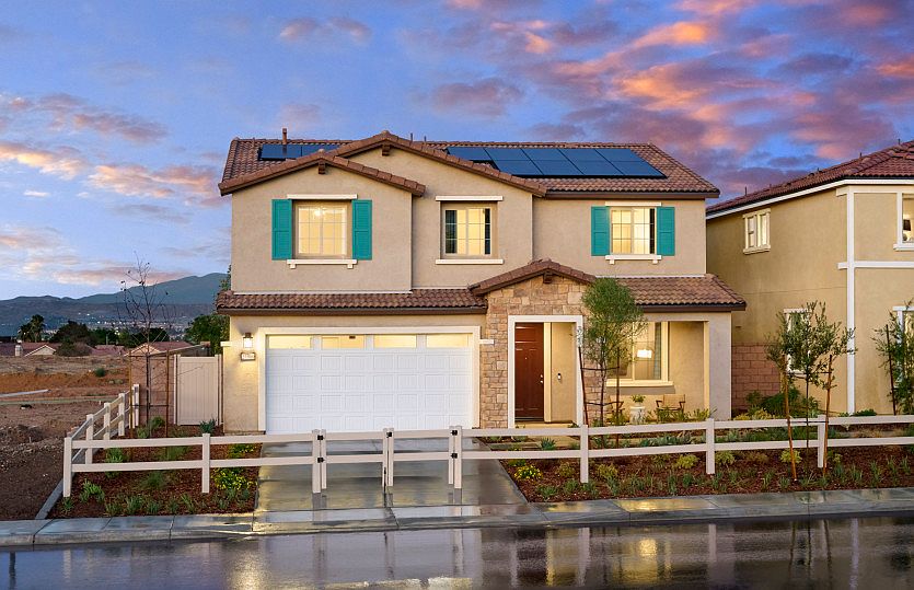 Front Exterior Model at Cimarron Ridge