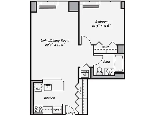 Floor plan A2P-1