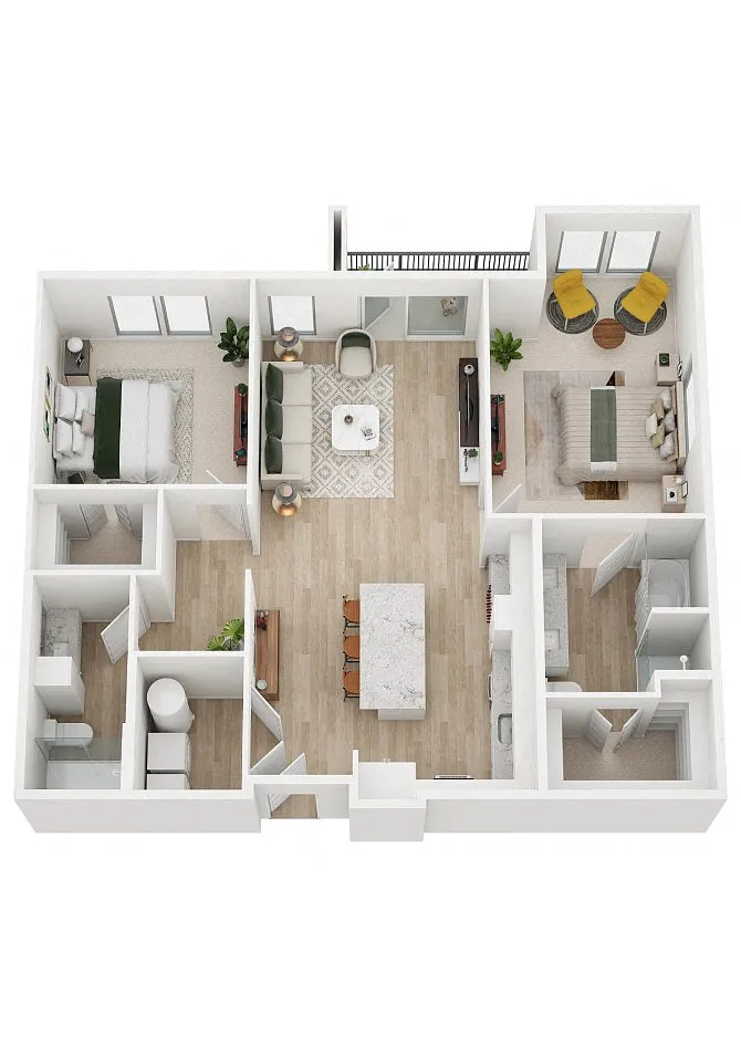 Floor plan B2