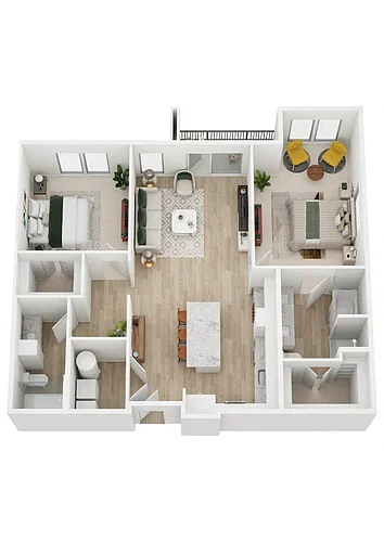 Floor plan B2