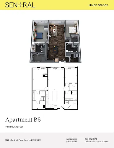 Floor plan B6