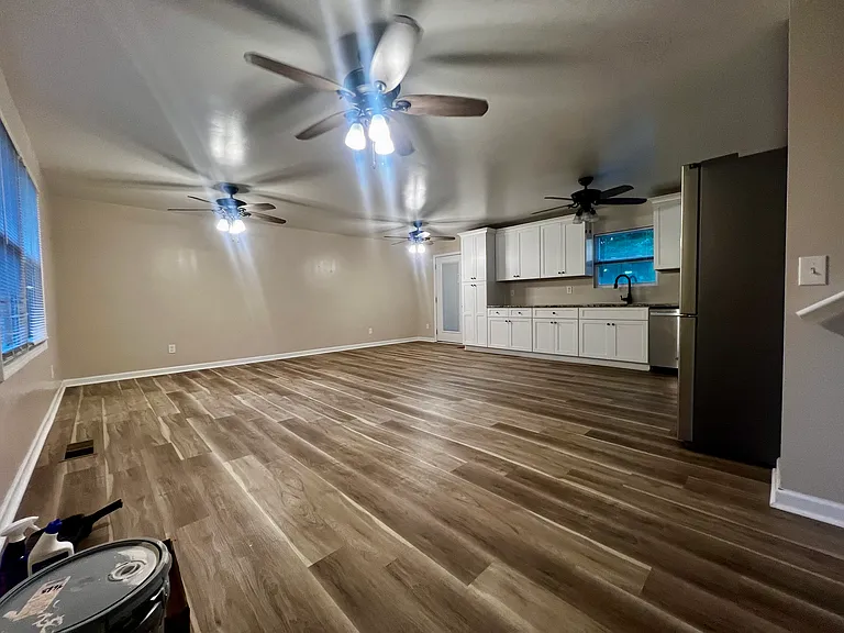 Open Kitchen Living and Dining area