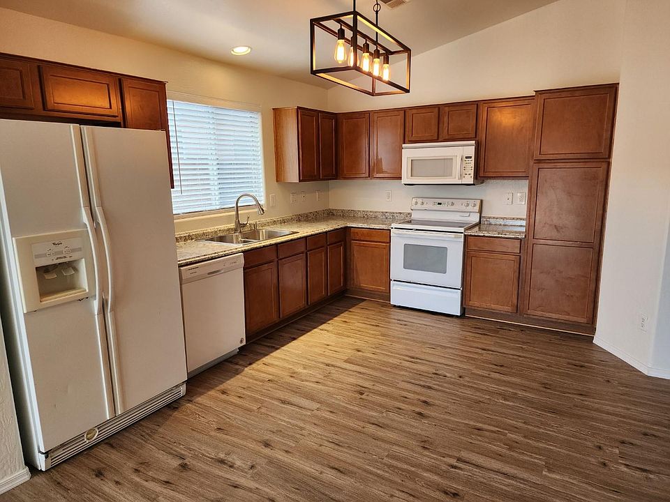 Double Door Refrigerator, Built In Microwave & New Kitchen Faucet with Sprayer!