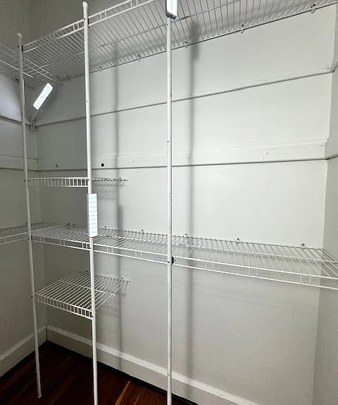 Large primary closet