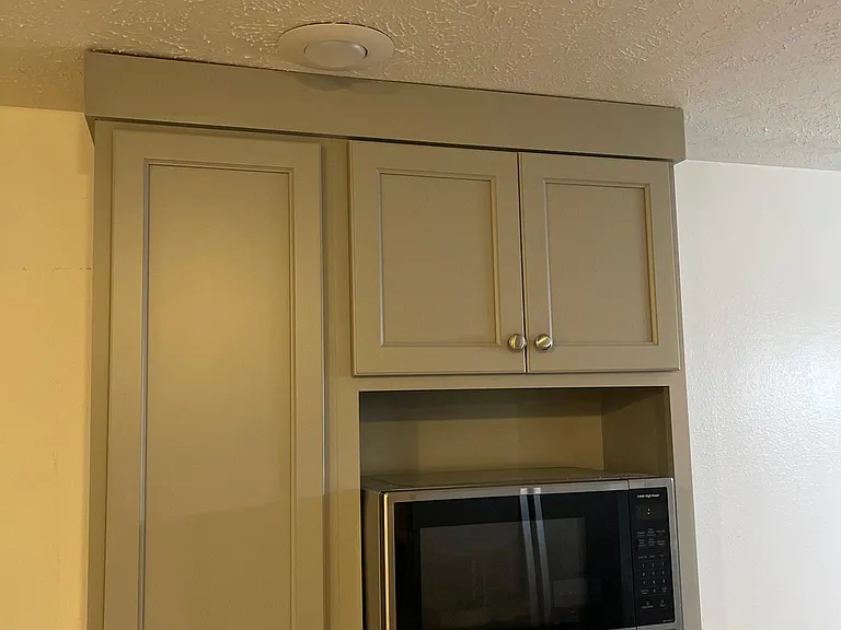 microwave cabinet