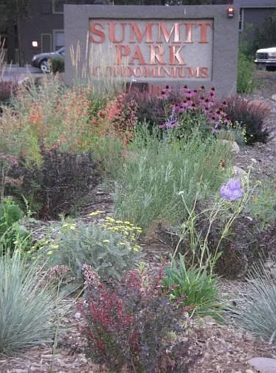 Entrance to Summit Park
