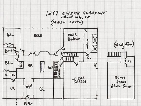 1st Floor Layout