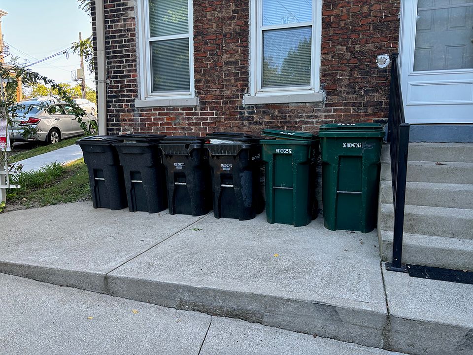 Trash Can area for homes