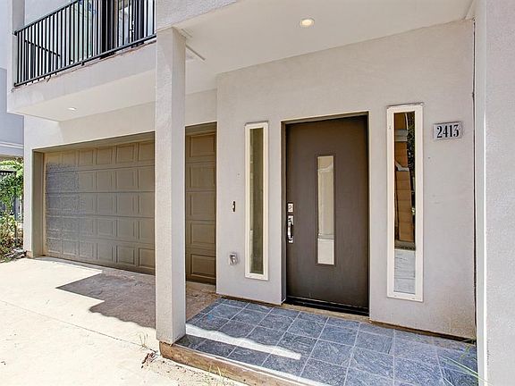 2 car attached garage